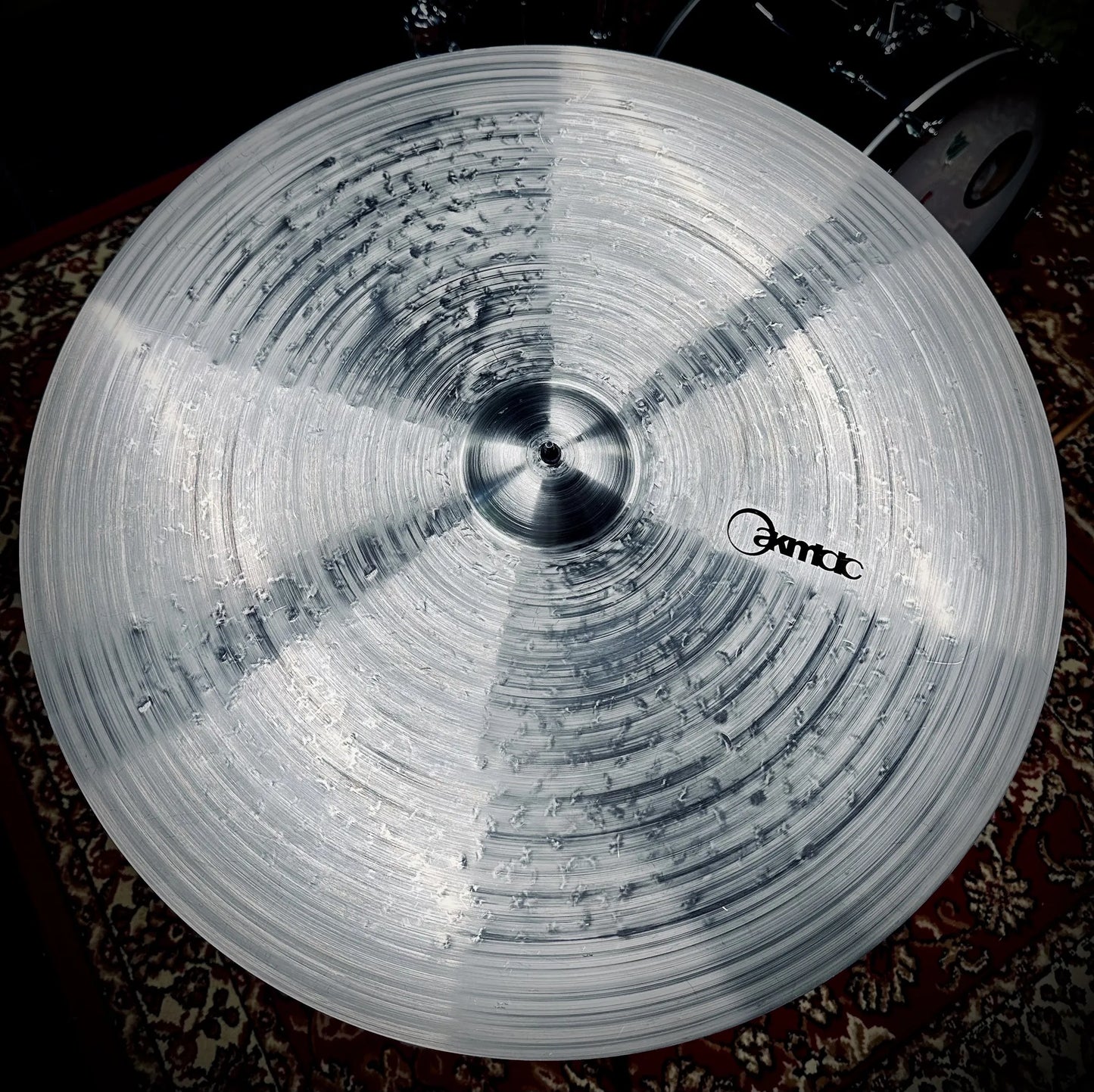 24 inch eclipse ride cymbal titanium handmade Kmicic
