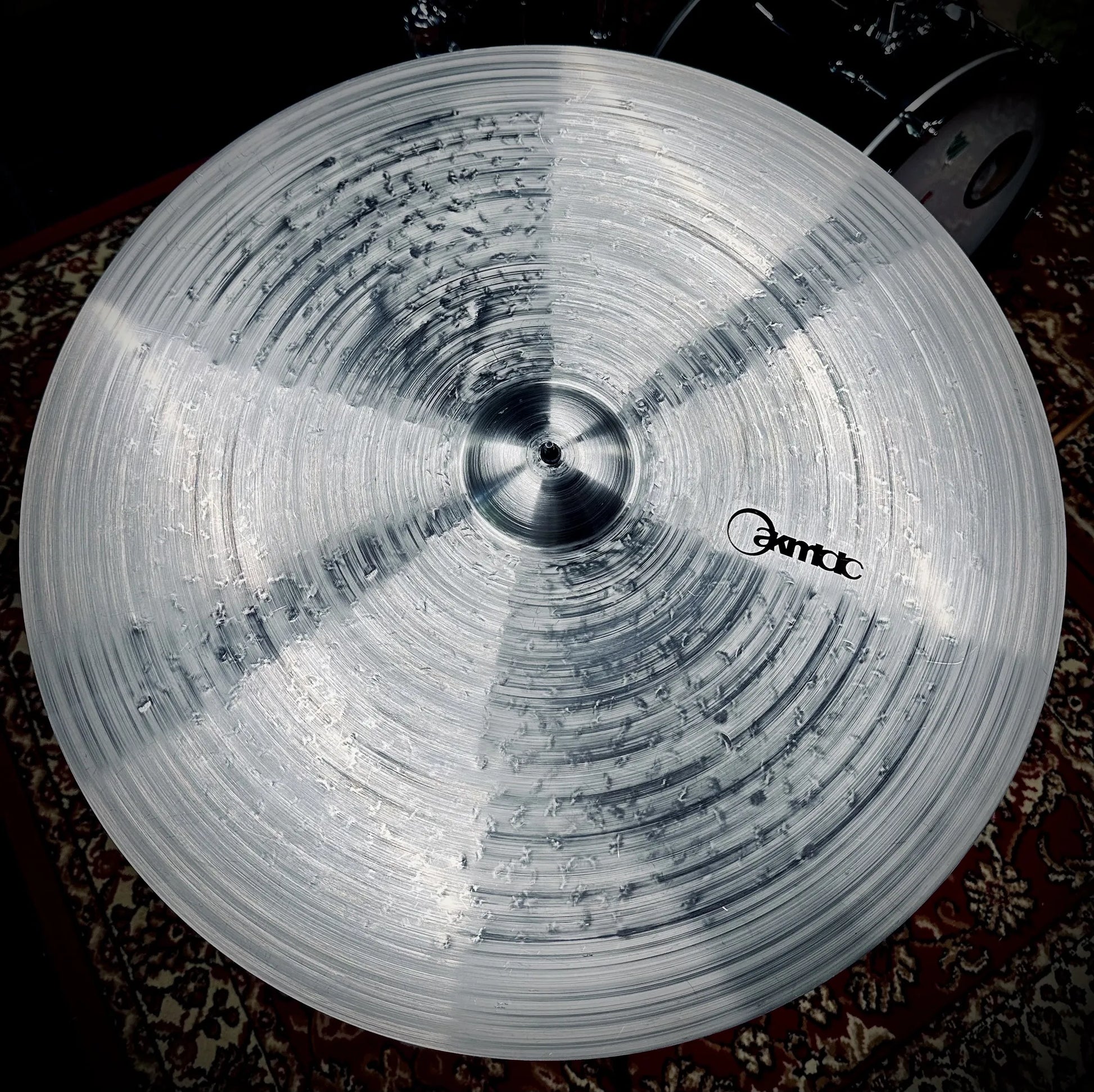 24 inch eclipse ride cymbal titanium handmade Kmicic