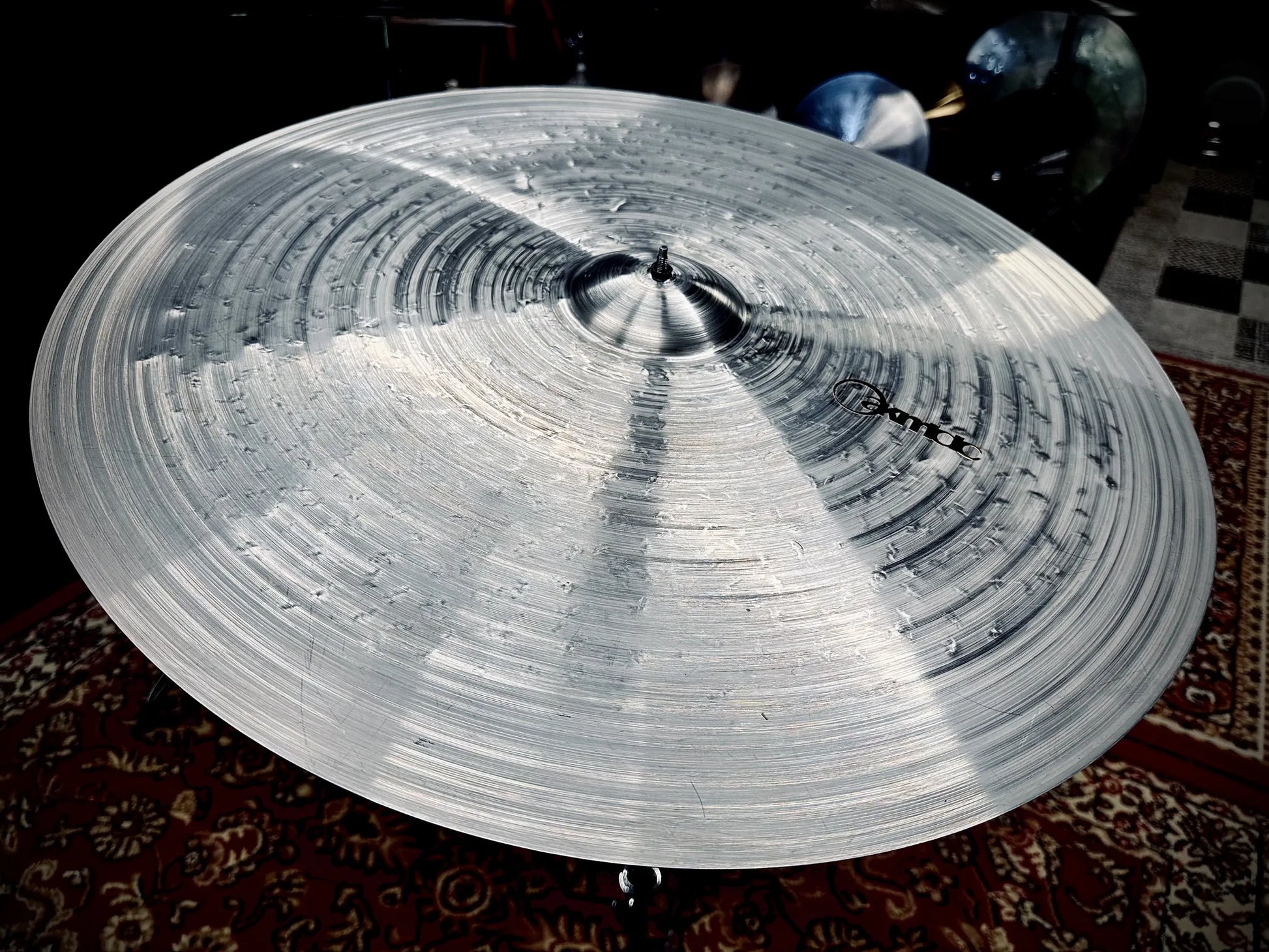 24 inch eclipse ride cymbal titanium handmade Kmicic