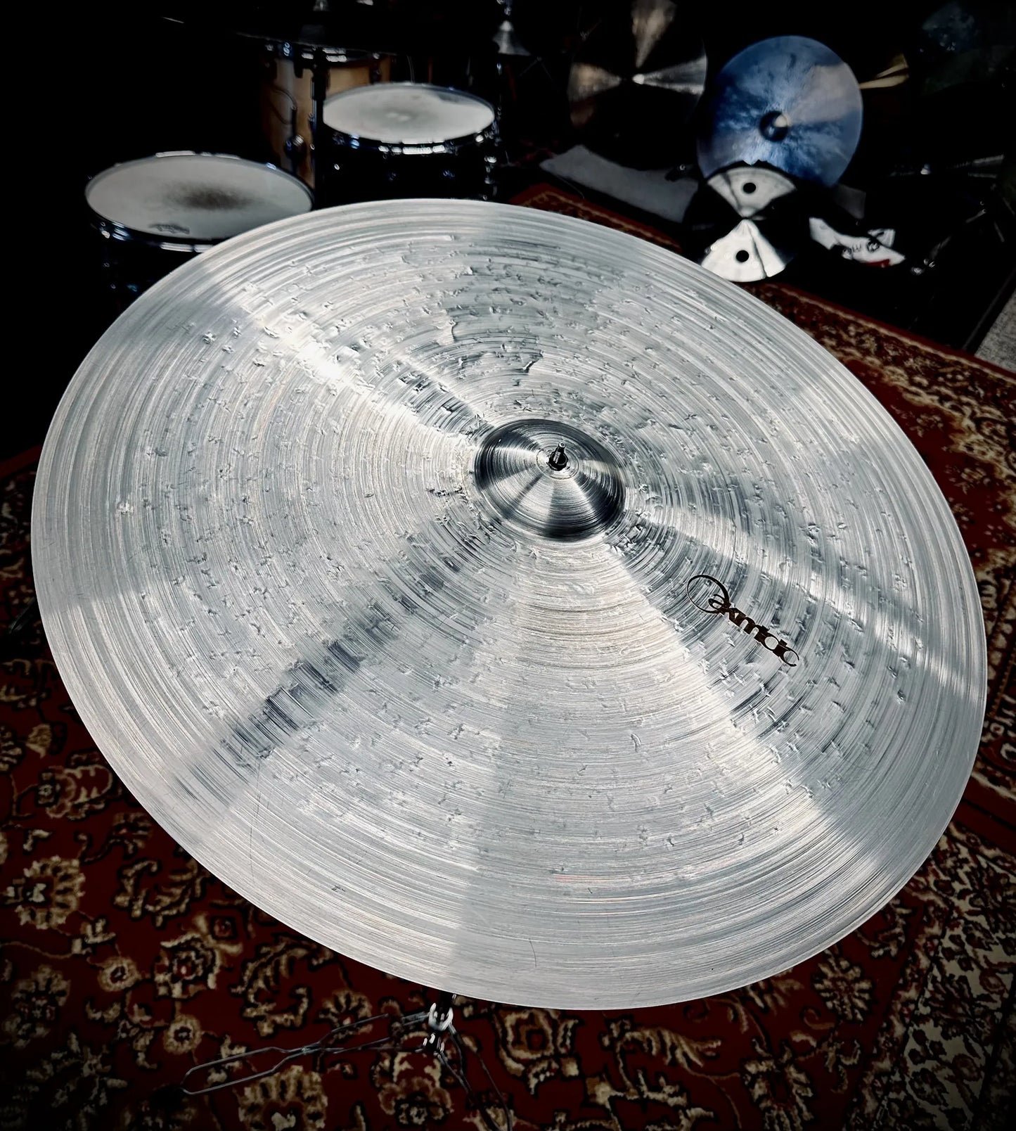 24 inch eclipse ride cymbal titanium handmade Kmicic