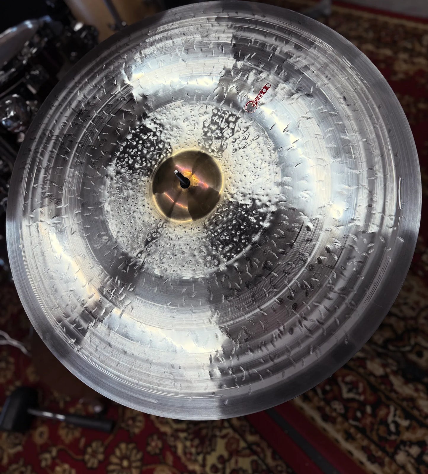24" Masterpiece Trash Ride – Titanium Handmade Cymbal