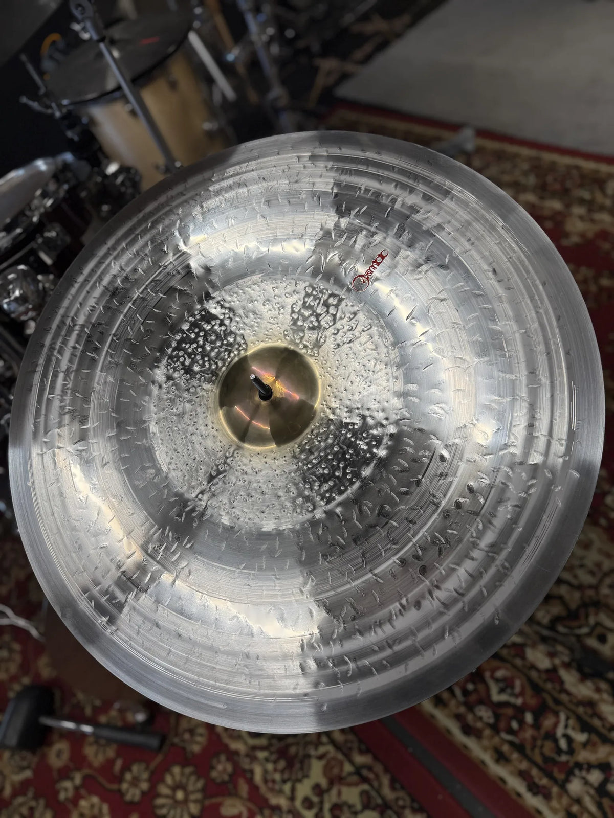 24" Masterpiece Trash Ride – Titanium Handmade Cymbal