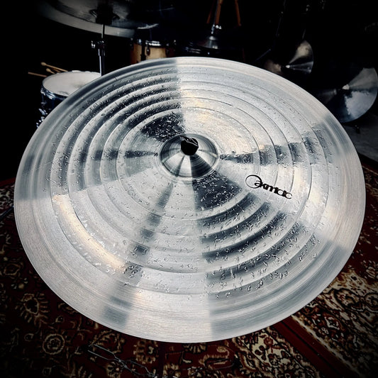 24 inch short dry ride cymbal titanium handmade Kmicic Orbital precise minimal wash