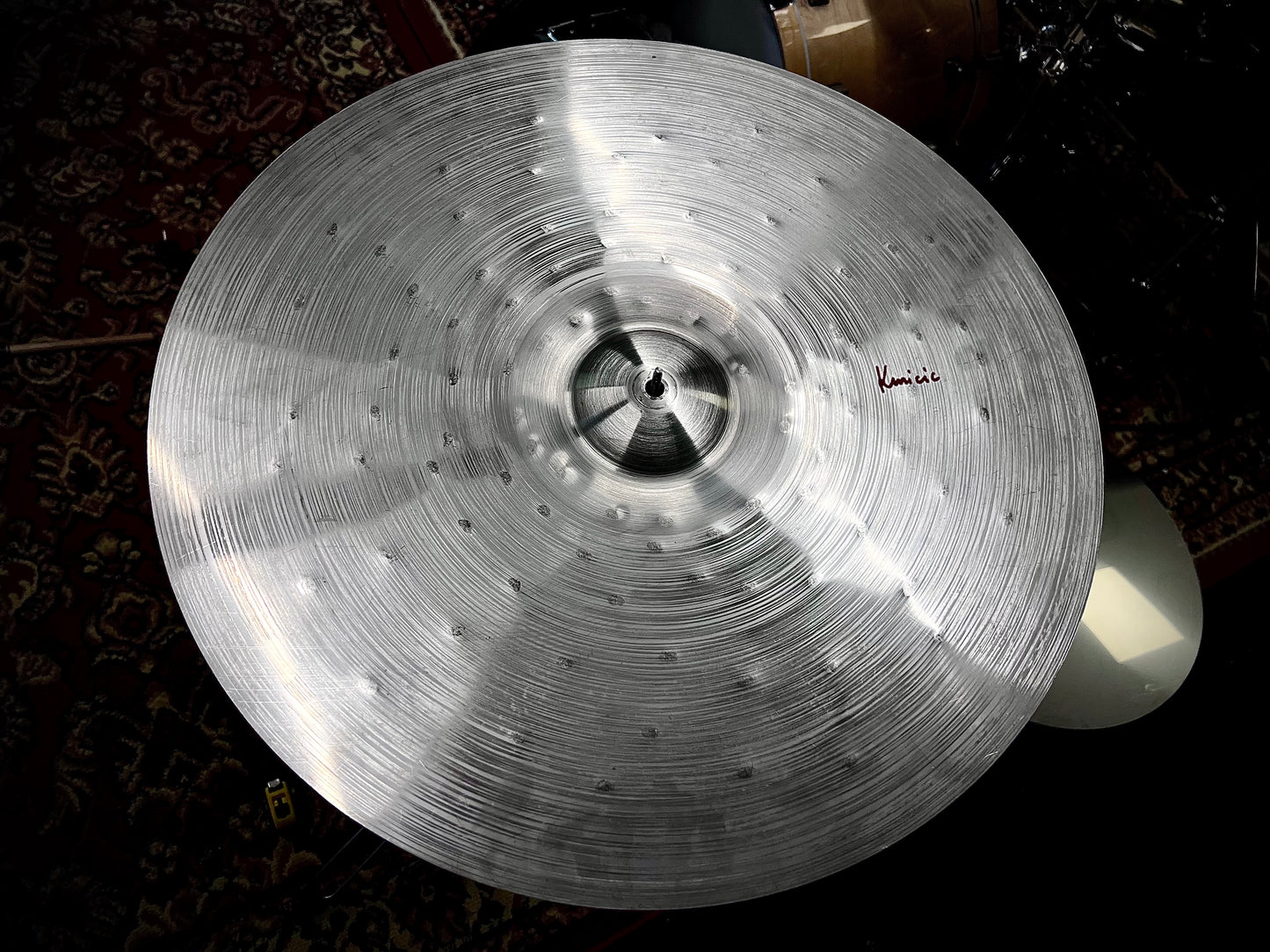 Kmicic loose profile crash ride cymbal 21”