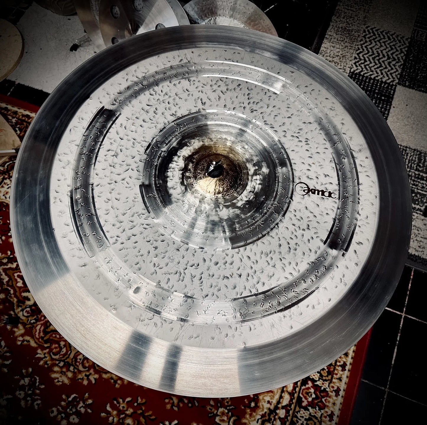 30 inch ride cymbal titanium handmade Kmicic Cloudy gold bell dynamic versatile