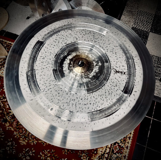30 inch ride cymbal titanium handmade Kmicic Cloudy gold bell dynamic versatile