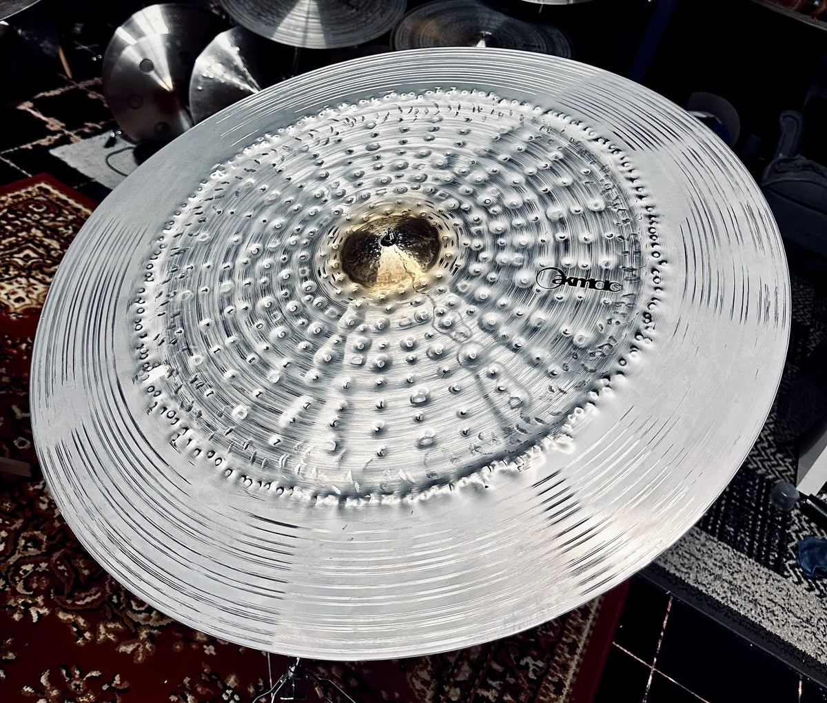 30 inch reverse china cymbal titanium handmade Kmicic Dragon Masterpiece loud forged