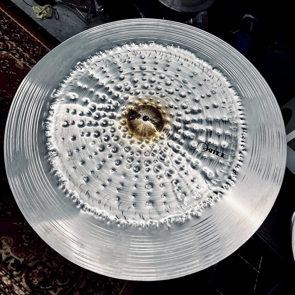 30 inch reverse china cymbal titanium handmade Kmicic Dragon Masterpiece loud forged