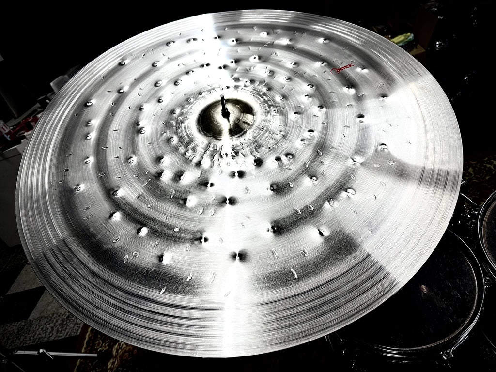 30 inch ride cymbal titanium handmade Kmicic Pox large washy atmospheric dark sustain