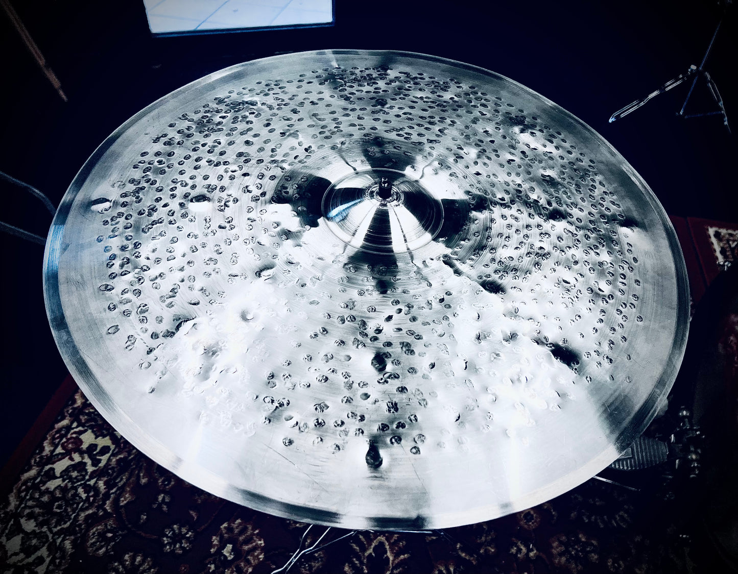 Kmicic Humped 23” titanium ride cymbal