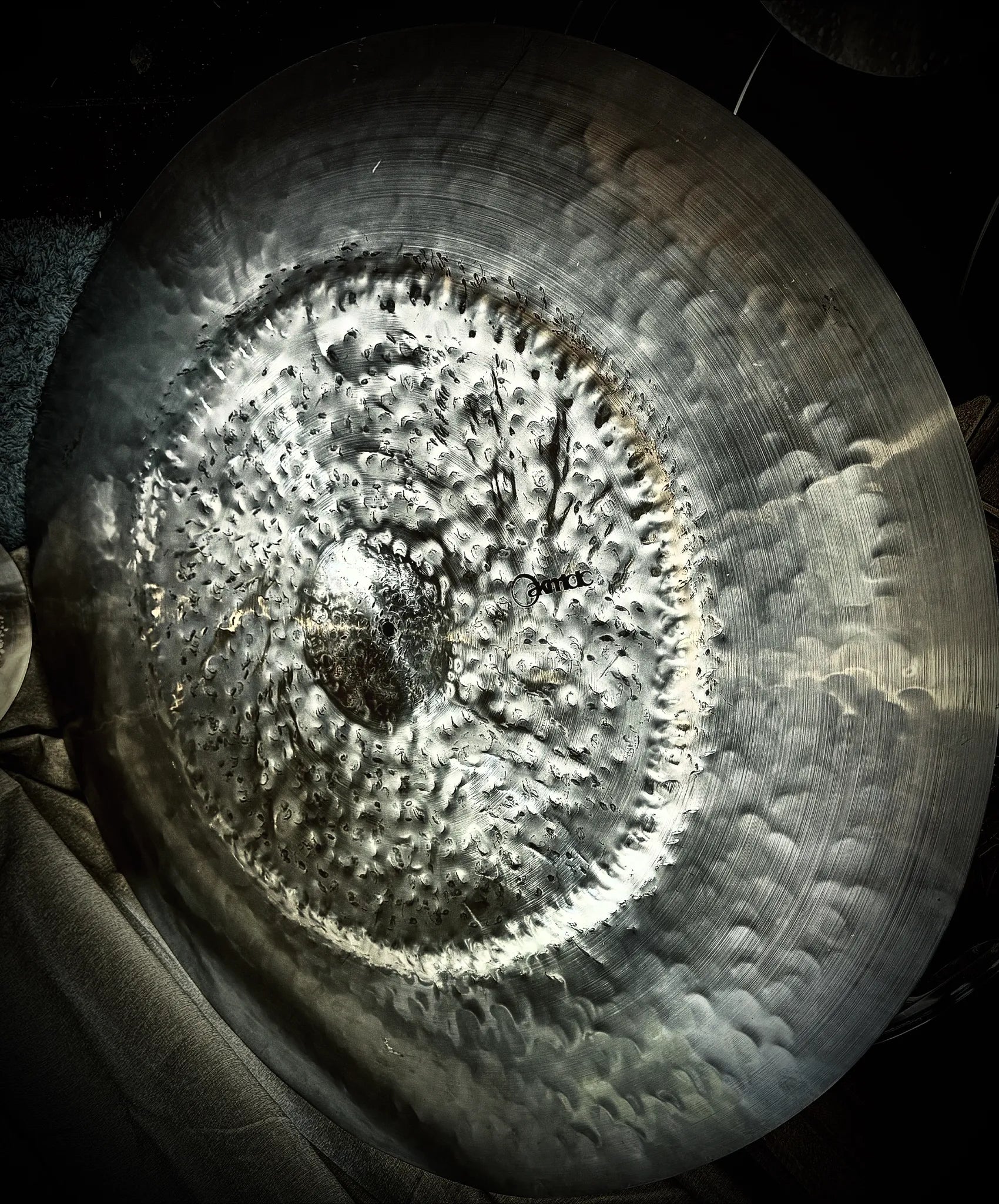 40 inch china ride cymbal titanium handmade Kmicic huge gong effect loud oriental