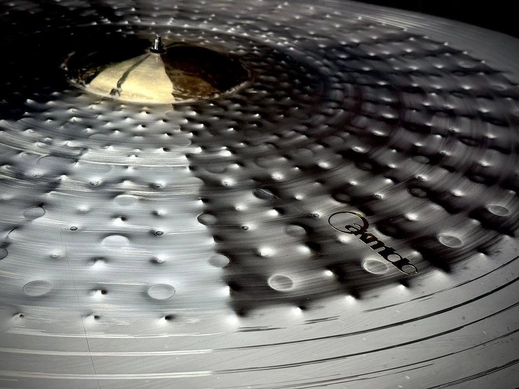 40 inch ride cymbal titanium handmade Kmicic Masterpiece 02 gong effect huge bell