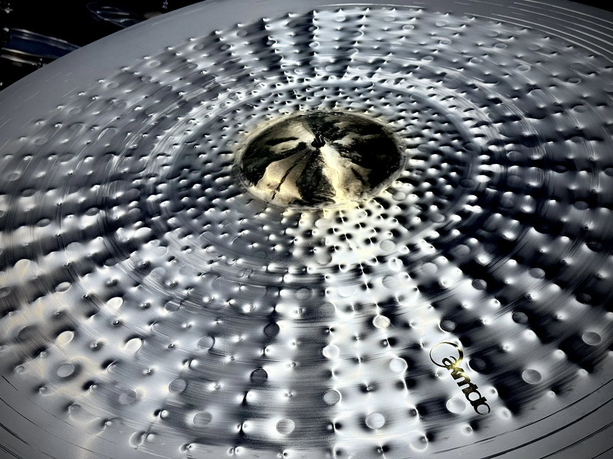 40 inch ride cymbal titanium handmade Kmicic Masterpiece 02 gong effect huge bell