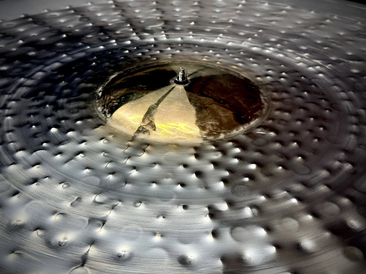 40 inch ride cymbal titanium handmade Kmicic Masterpiece 02 gong effect huge bell