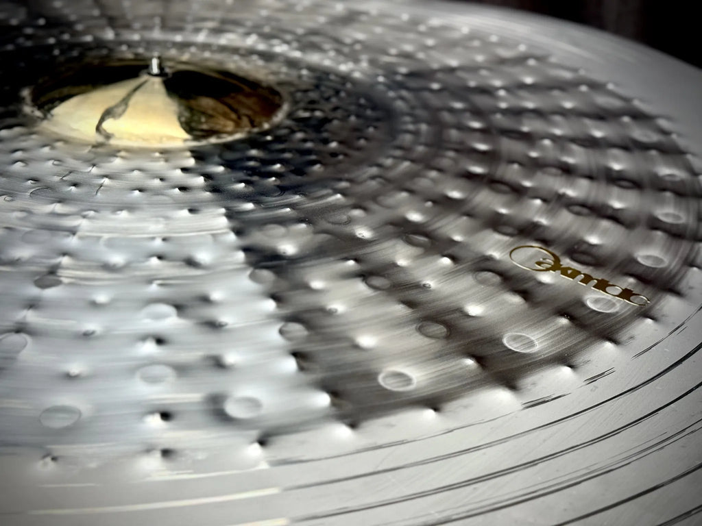 40 inch ride cymbal titanium handmade Kmicic Masterpiece 02 gong effect huge bell