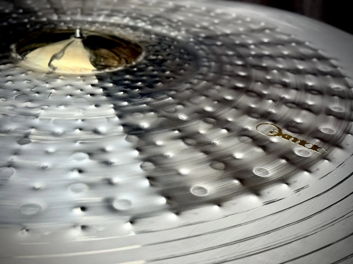 40 inch ride cymbal titanium handmade Kmicic Masterpiece 02 gong effect huge bell