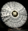 40 inch Zeus Custom Ride cymbal titanium handmade Kmicic 9 inch gold bell lightning finish massive ride