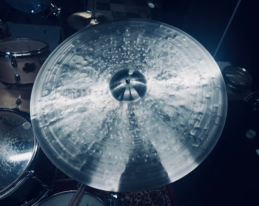21 inch ride cymbal titanium handmade Kmicic Star dry precise loud bell