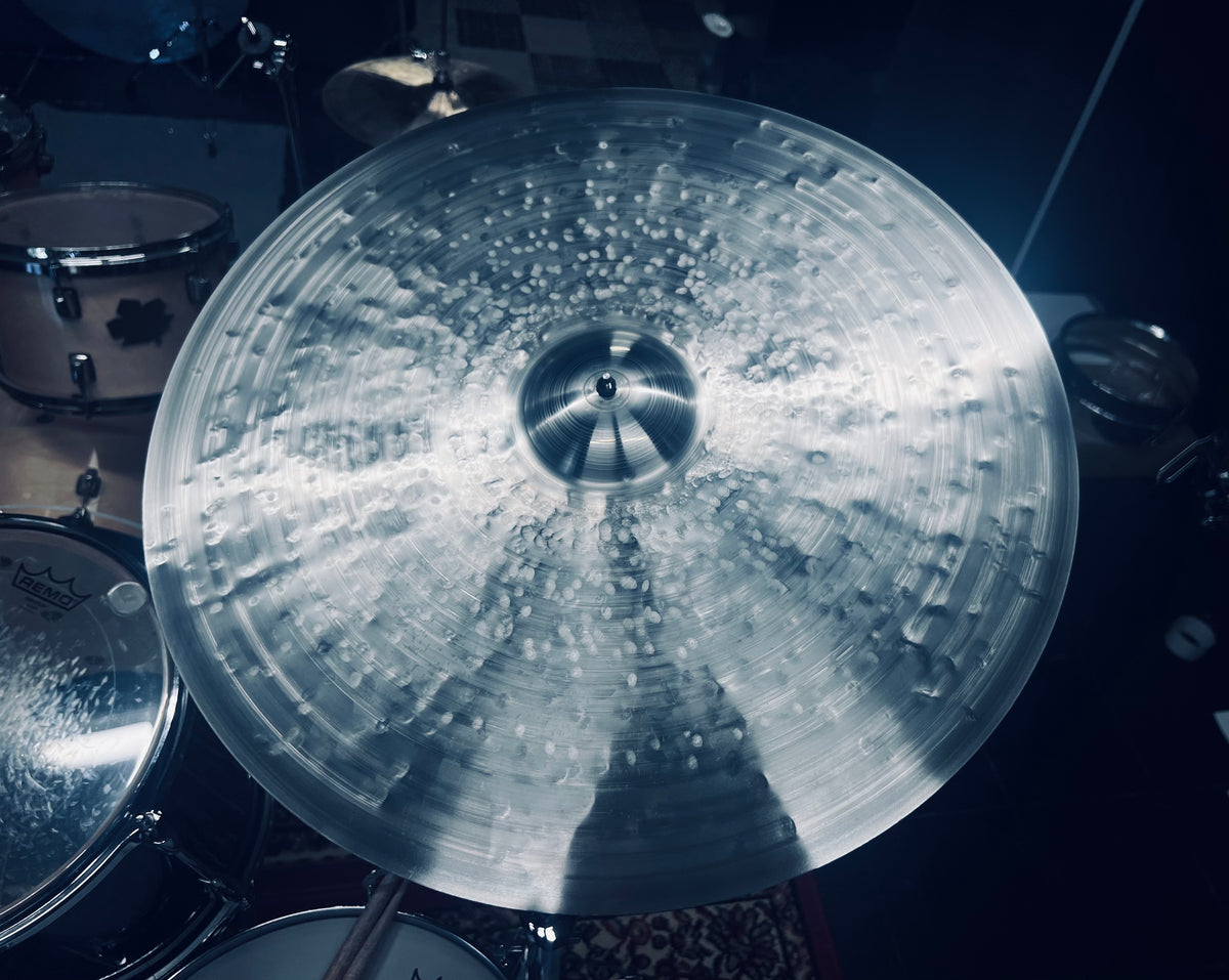 21 inch ride cymbal titanium handmade Kmicic Star dry precise loud bell