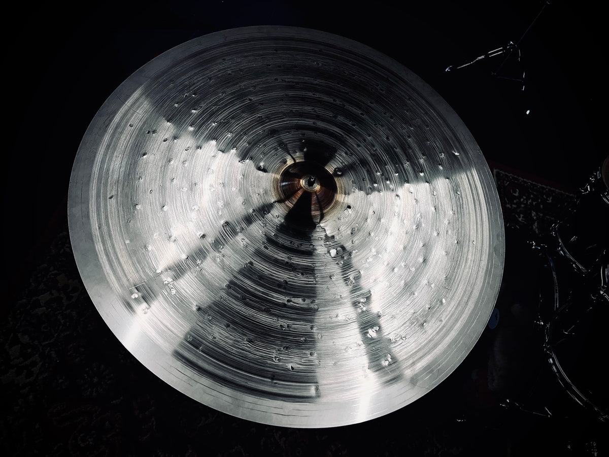 Kmicic Damast gold bell 30” titanium ride cymbal!