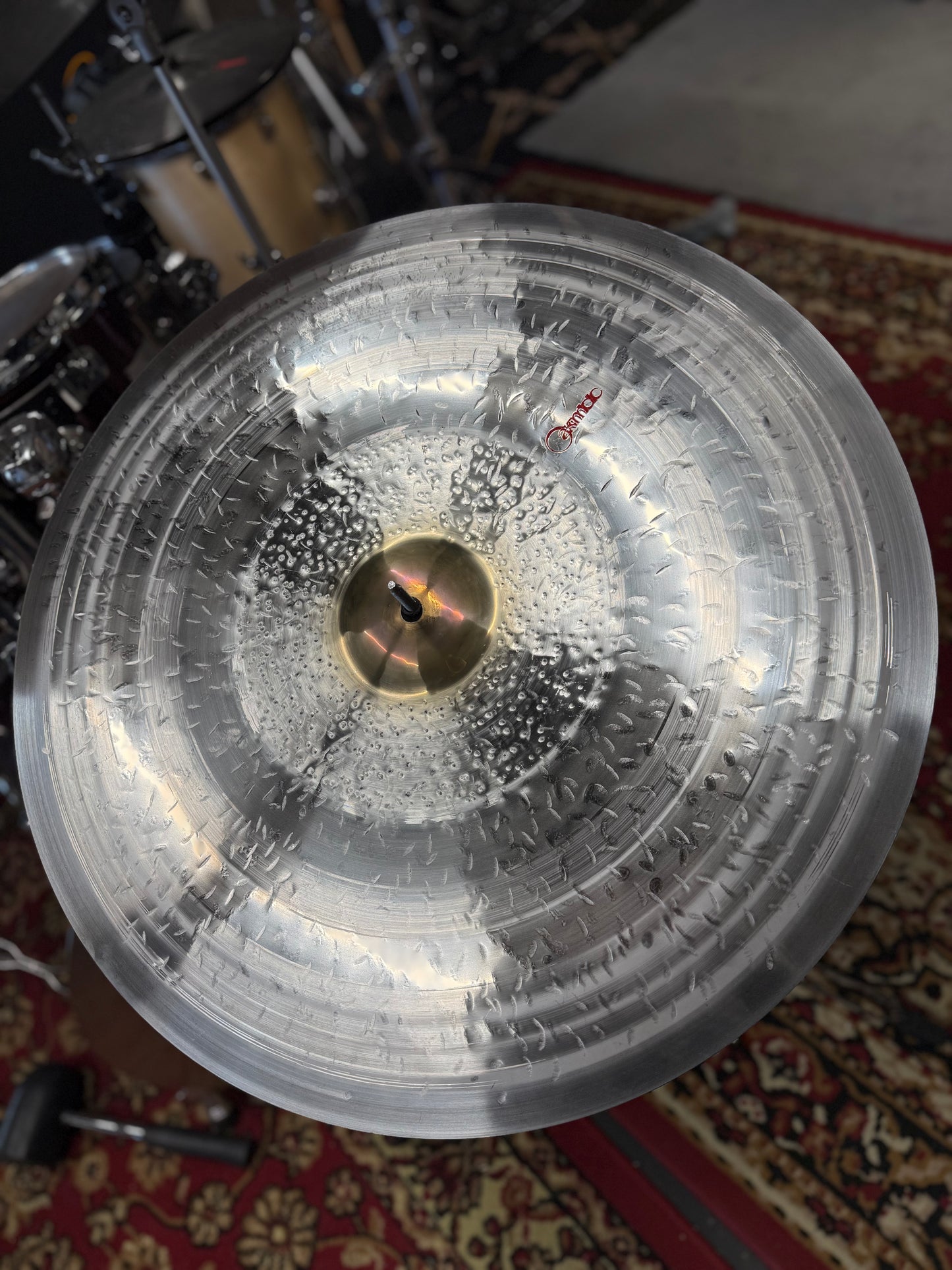24" Masterpiece Trash Ride – Titanium Handmade Cymbal