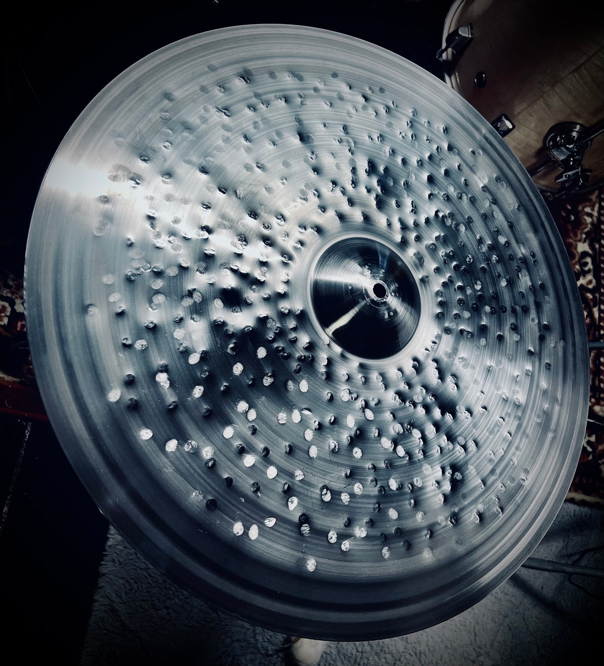 20 inch thin crash ride cymbal titanium handmade Kmicic short sustain fast response