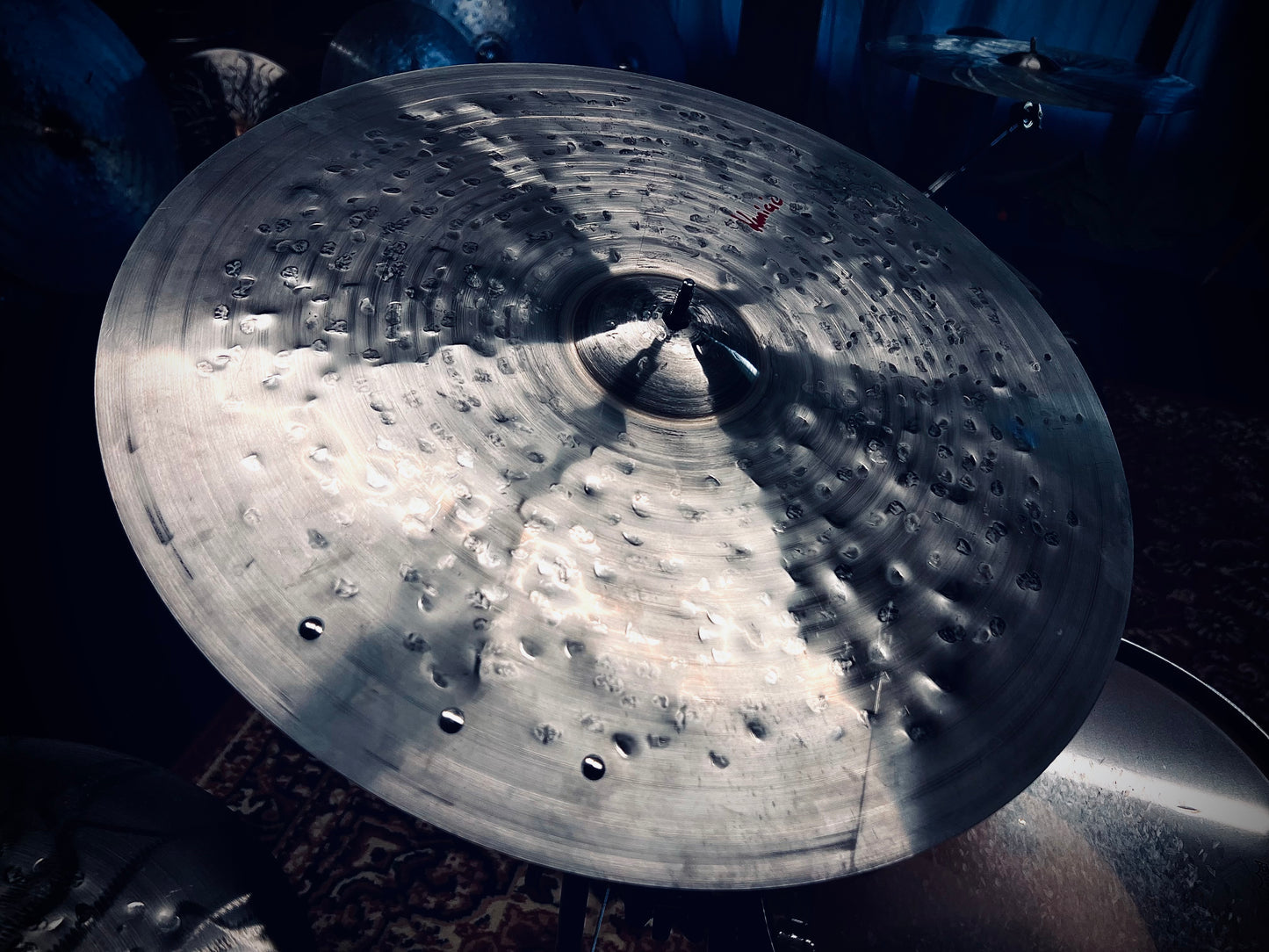 Kmicic titanium 20” rivet crash ride cymbal