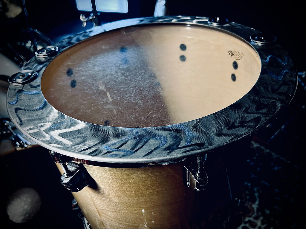 Kmicic Titanium Snare semi muffling stack 14” +4 jingles