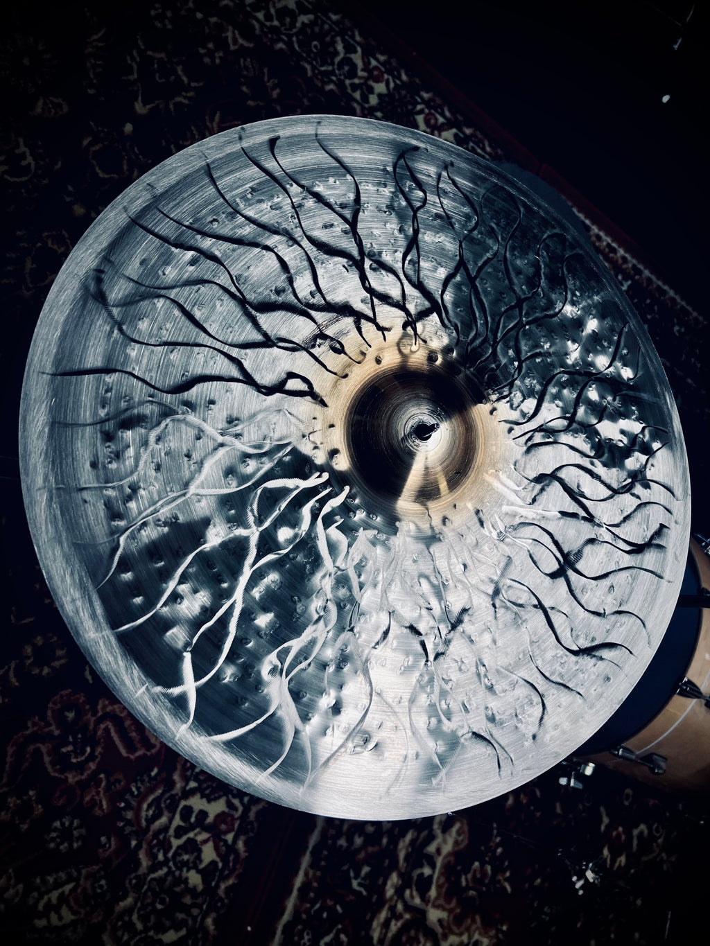 Vein Gold Crash Cymbals – Titanium Handmade (16"–22")