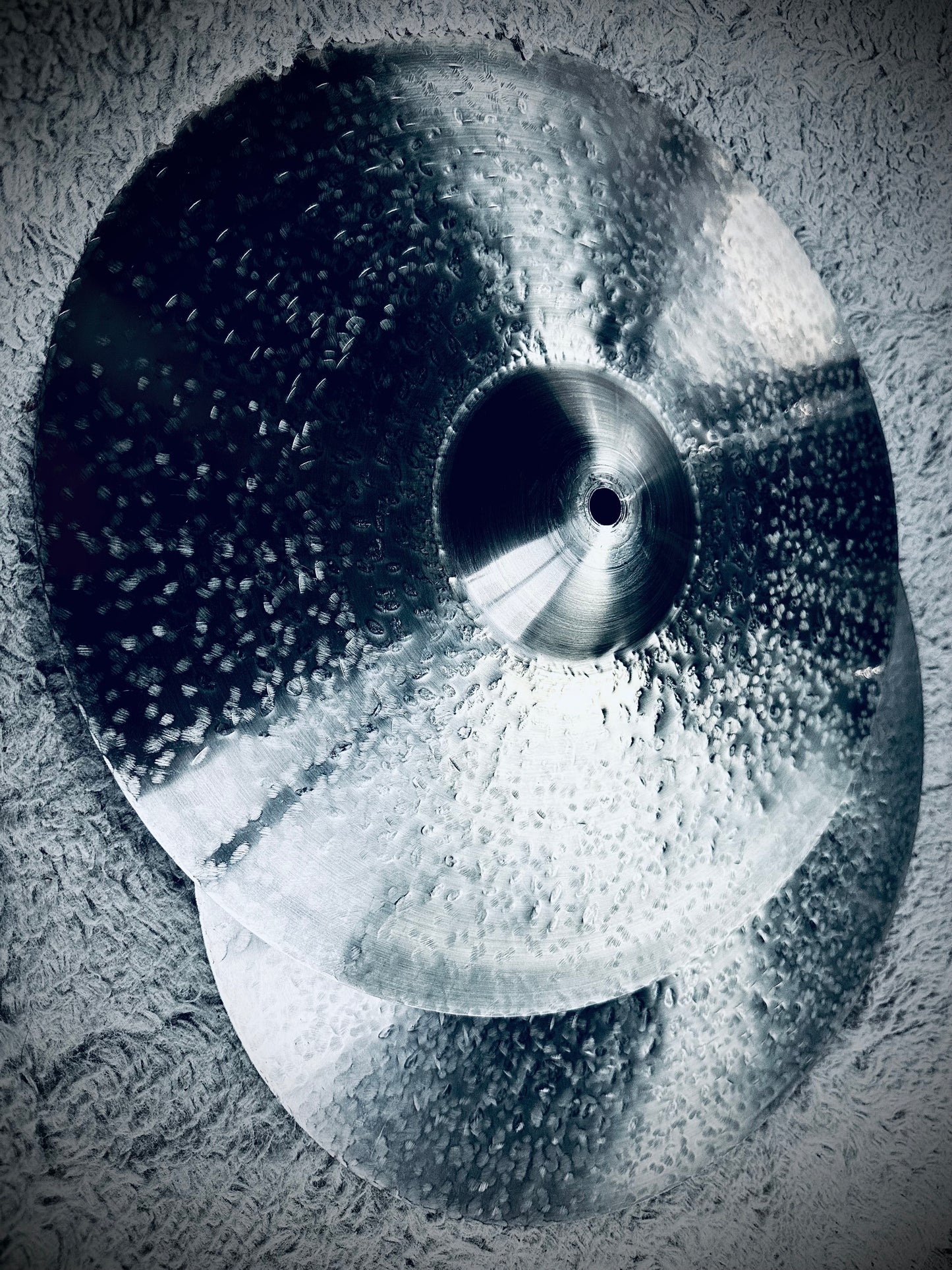 Kmicic Texture Silver Hi-hat 13”