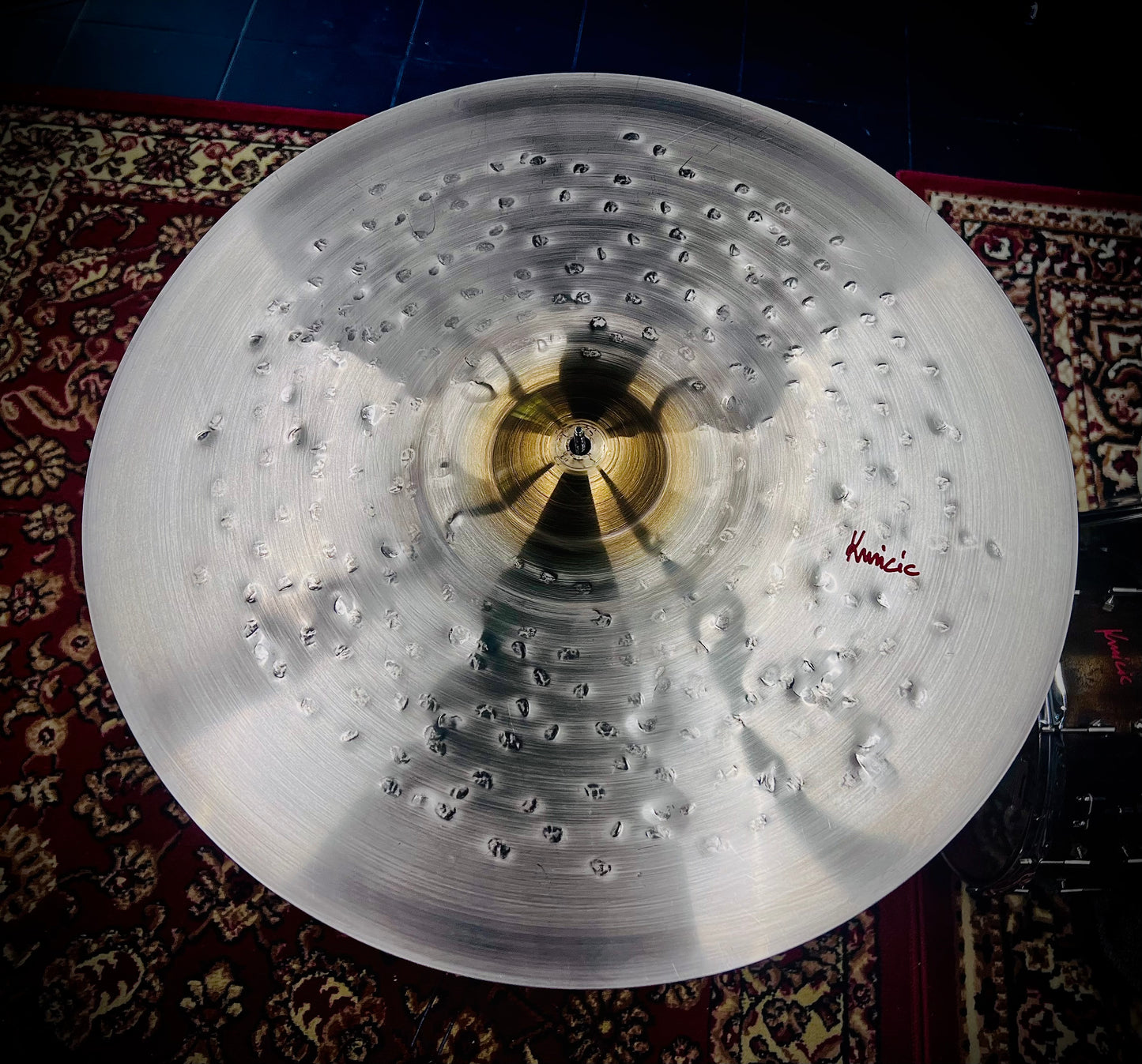 Kmicic Gold bell crash ride 20-30”