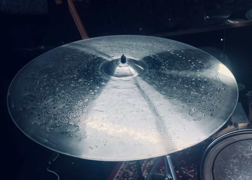 21 inch ride cymbal titanium handmade Kmicic custom balanced mix ready precise