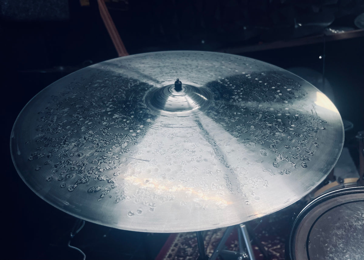 21 inch ride cymbal titanium handmade Kmicic custom balanced mix ready precise