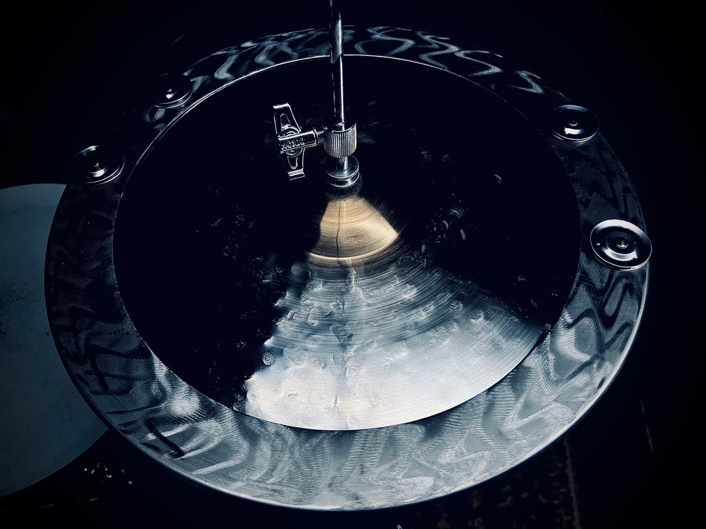 Kmicic Titanium Snare semi muffling stack 14” +4 jingles