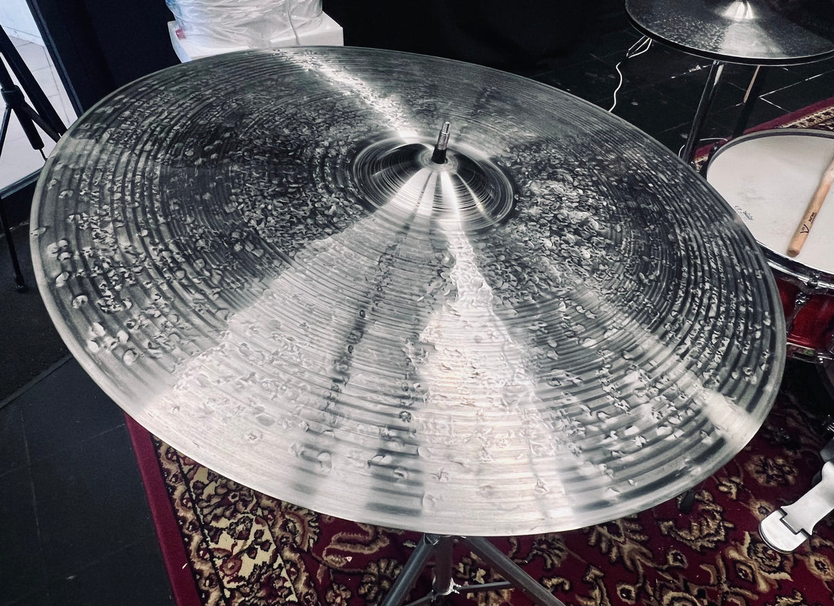 22 inch ride cymbal titanium handmade Kmicic Silver Star versatile inspiring musical