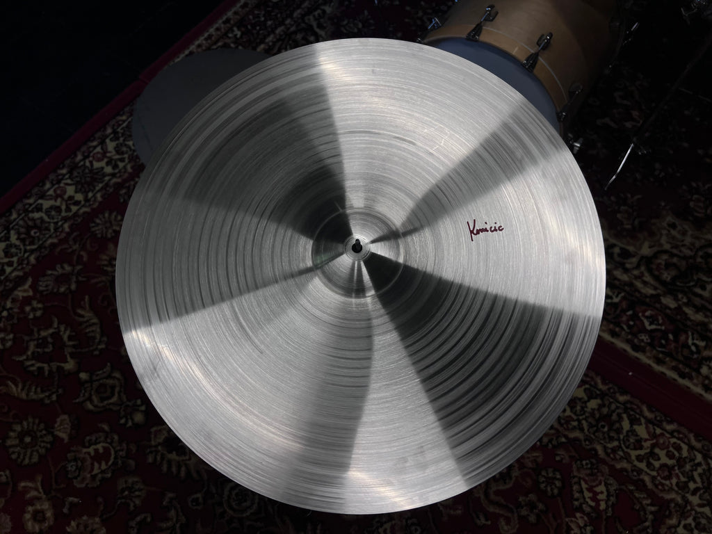 Kmicic Tight bright 22” titanium ride cymbal