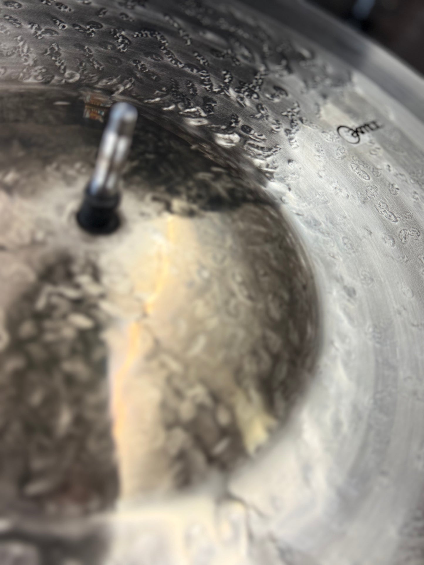 23” Big Bell Masterpiece Ride Cymbal – Titanium Handmade