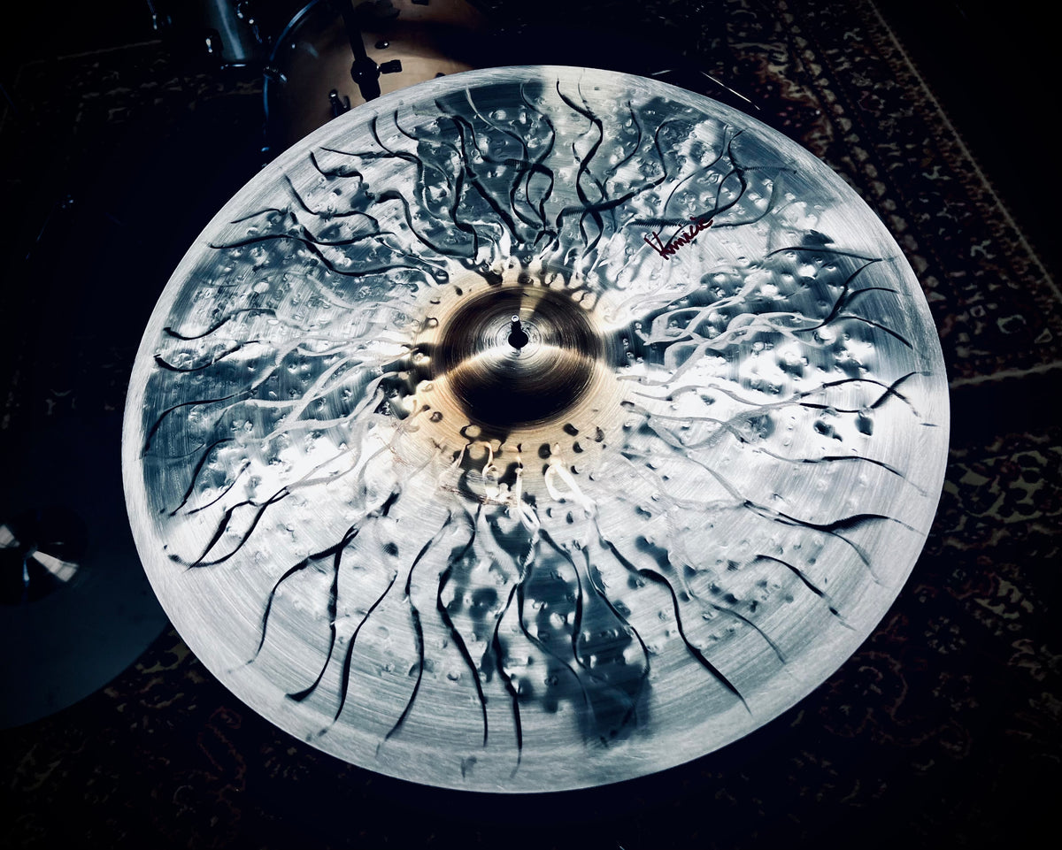 crash cymbals titanium handmade Kmicic Vein Gold 16 18 20 22 sizes