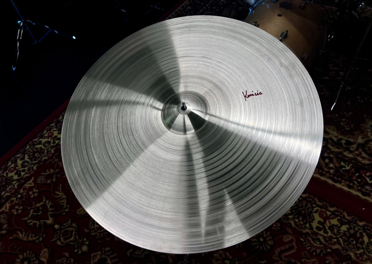 Kmicic Tight bright 22” titanium ride cymbal