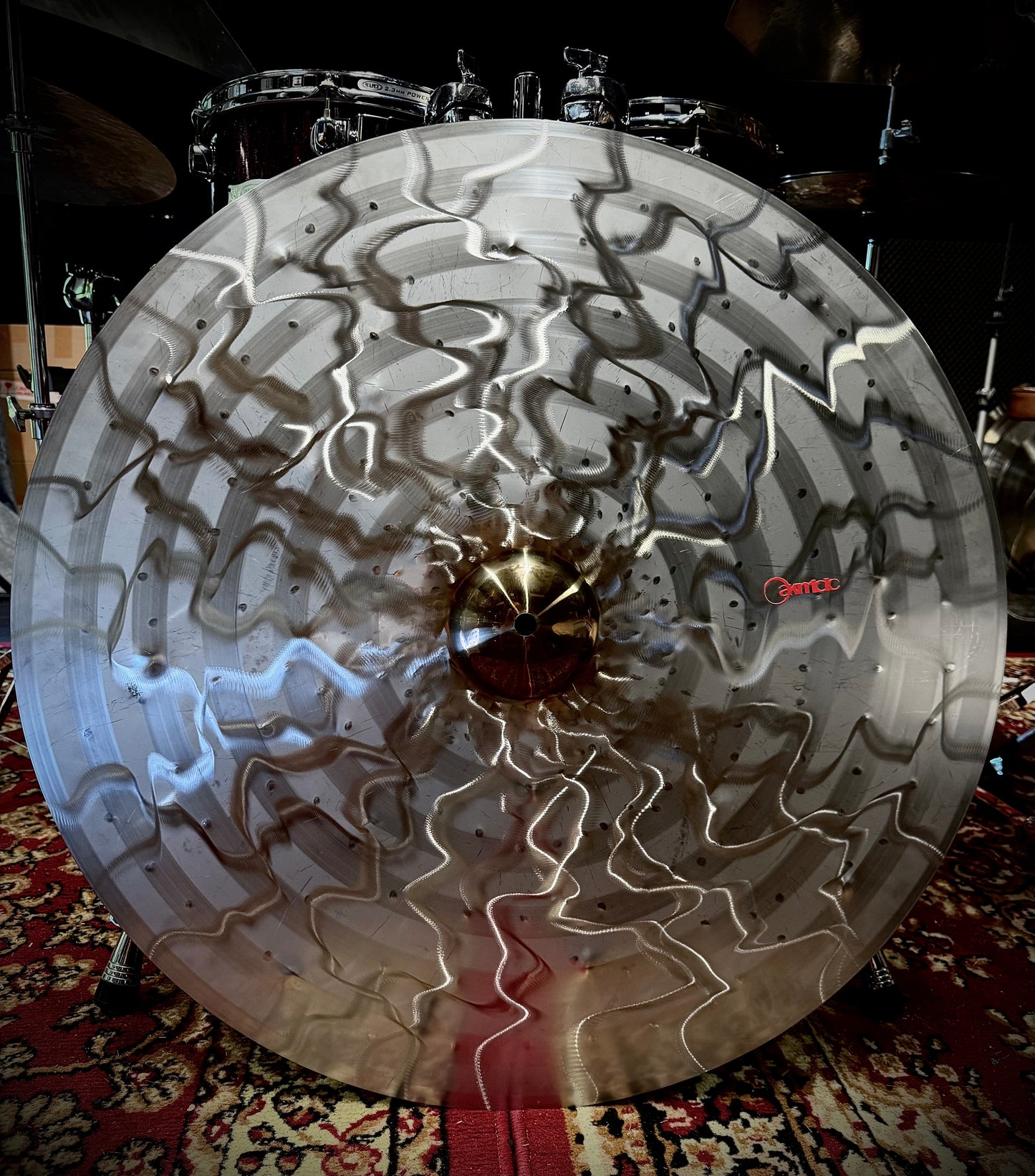 30" Vein Gold Ride – Titanium Handmade Cymbal
