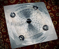 16 14 12 square cymbal stack with jingles titanium handmade Kmicic trashy textured