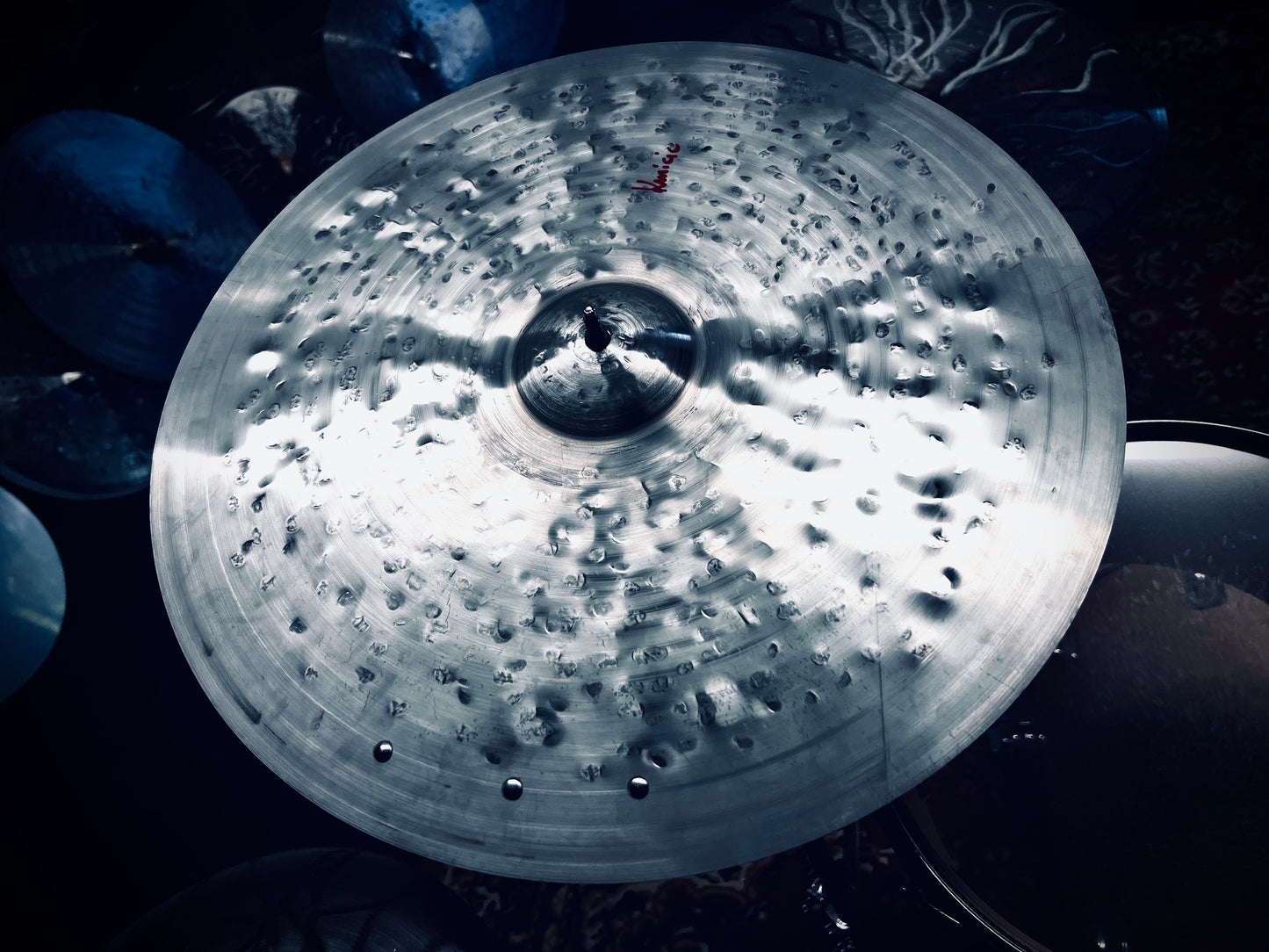 Kmicic titanium 20” rivet crash ride cymbal