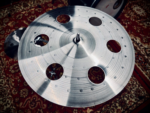 14 inch ozone crash cymbal brilliant titanium TiGr5 handmade Kmicic fast aggressive