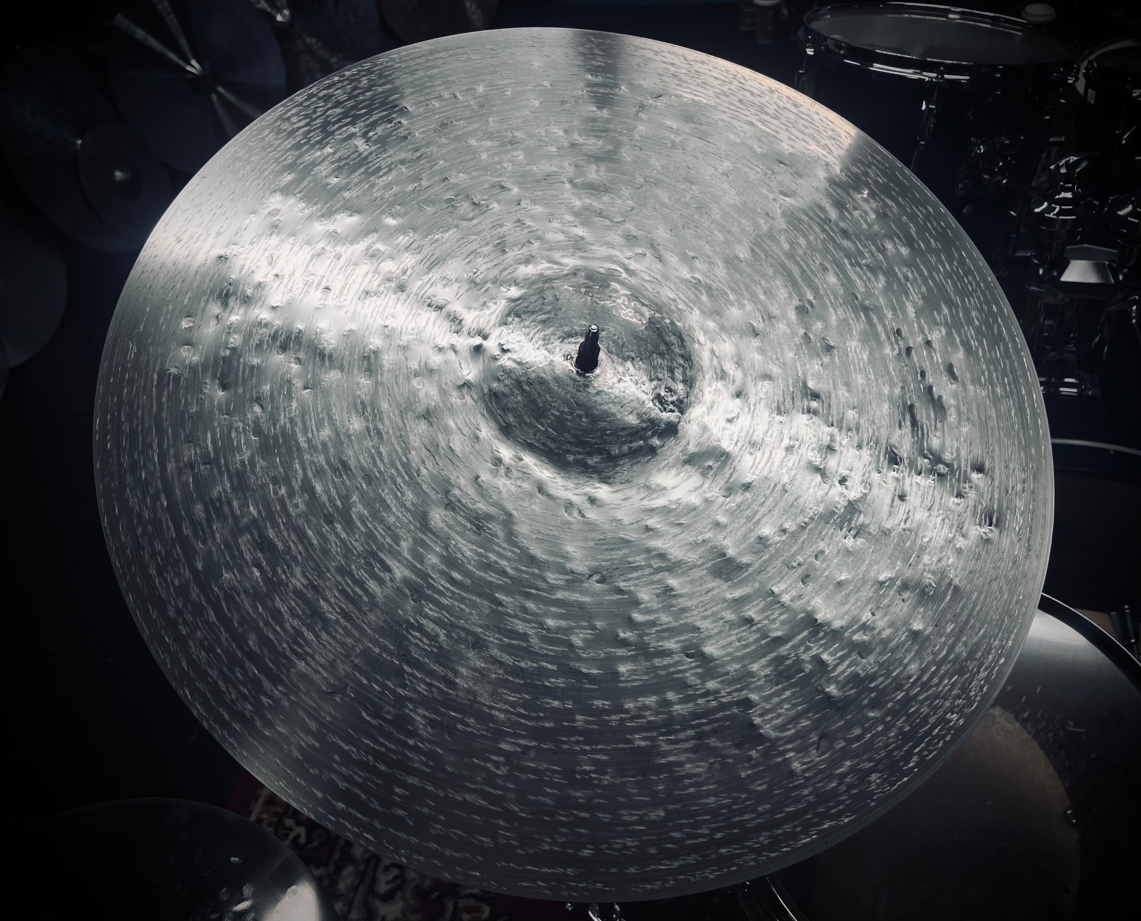 Kmicic Ka Dry ride 21,5” cymbal ONE OF A KIND – Kmicic Cymbals