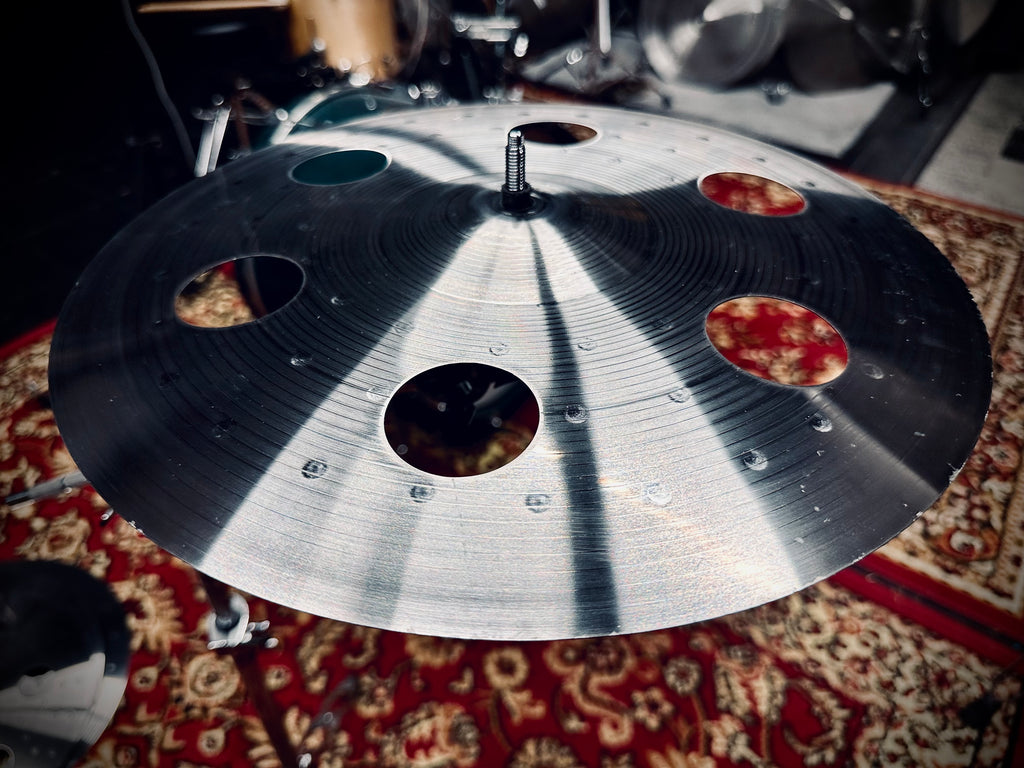 14 inch ozone crash cymbal brilliant titanium TiGr5 handmade Kmicic fast aggressive