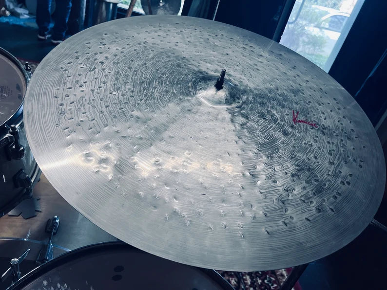Kmicic Raw Bell titanium ride cymbal 22”