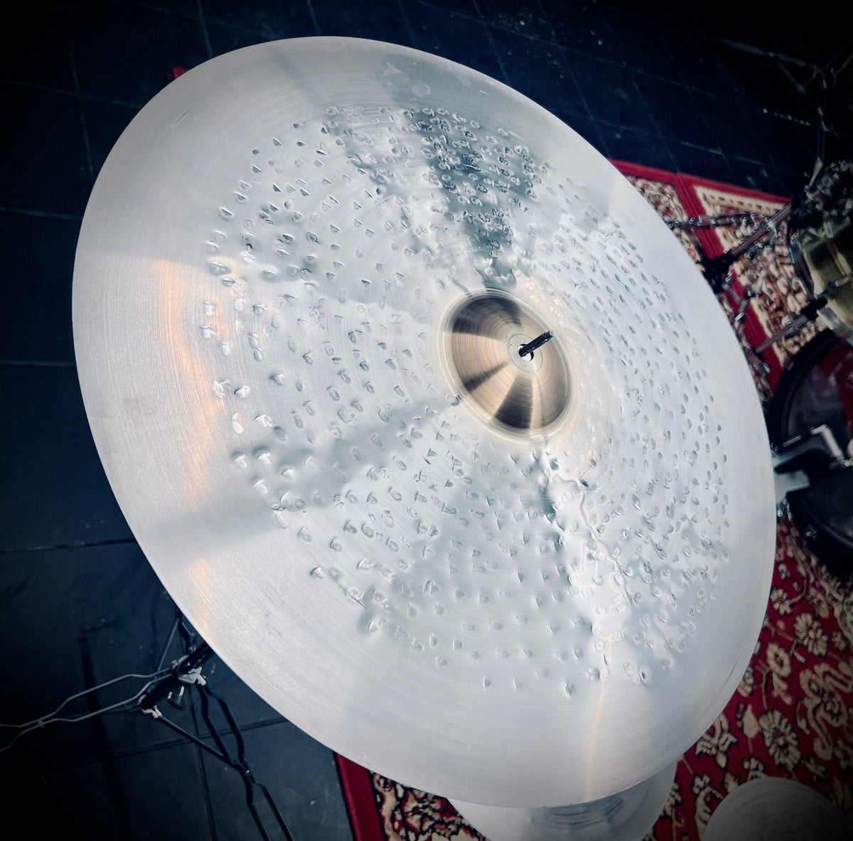 Kmicic Gold bell 23” titanium ride cymbal