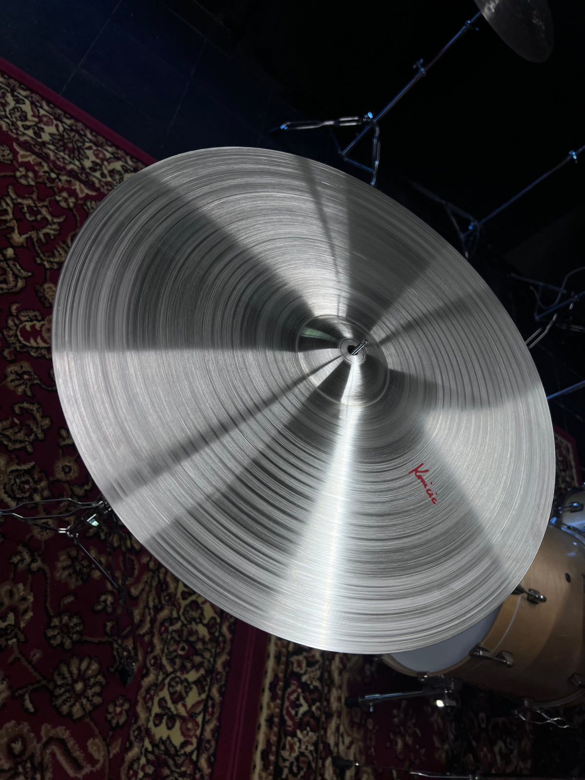 Kmicic Tight bright 22” titanium ride cymbal