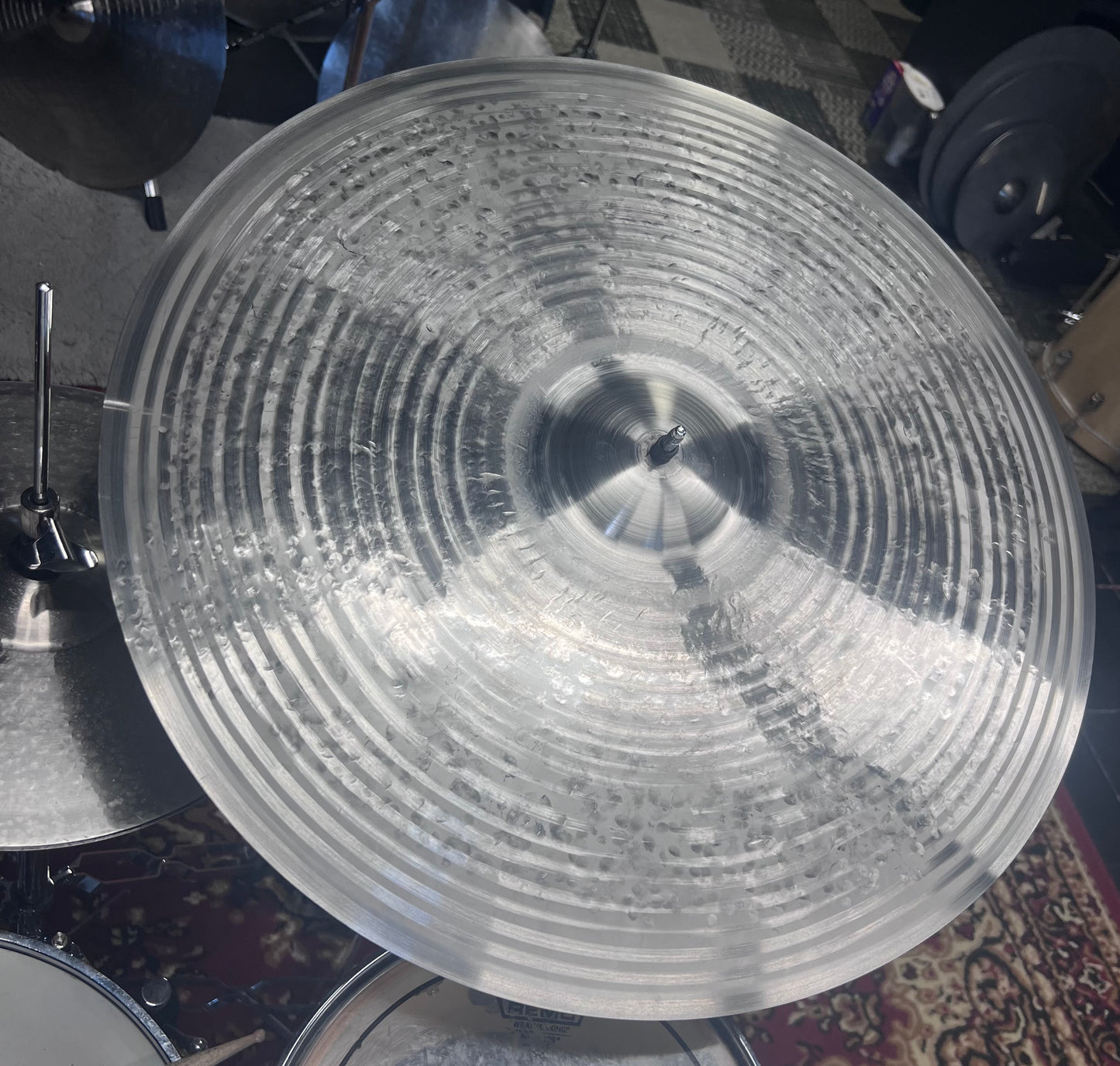 Kmicic Sahara Dry 22” ride cymbal one of a kind