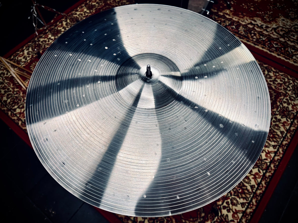 20 inch crash cymbal brilliant finish titanium TiGr5 handmade Kmicic Classic Brilliance